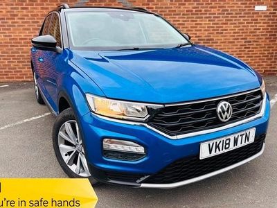 Blue Used 2018 VW T-Roc Design SUV | £9,989 (Fair price)