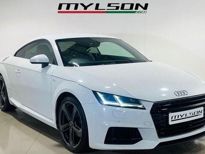White Used 2016 Audi TT S-Line Coupe | £8,400 (Fair price)