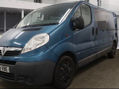 used Vauxhall Vivaro 2.0CDTI [115PS] LWB CREW Van 2.9t