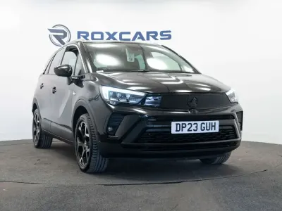 Used Vauxhall Crossland Ultimate 110 HP (80 kW) 2023 Black SUV