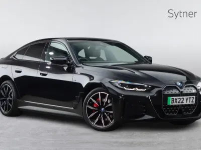 Used BMW i4 M Sport 246 kW (335 HP) 2022 Black Sedan