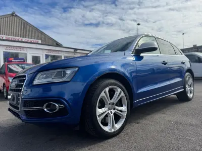 Used Audi SQ5 Comfort 340 HP (250 kW) 2014 Blue SUV