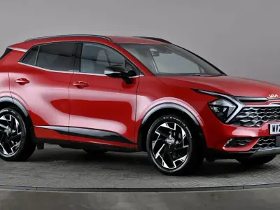 Używany Kia Sportage GT-Line 157 KM (115 kW) 2025 Czerwony SUV