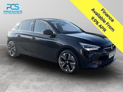 Used Vauxhall Corsa-e Elite 100 kW (136 HP) 2021 Black Hatchback