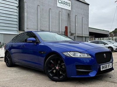Blue Used 2018 Jaguar XF R-Sport Sedan | £12,700 (Expensive)