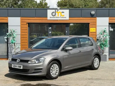 Used VW Golf VII S 105 HP (77 kW) 2014 Grey Hatchback