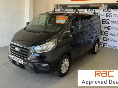 Used Ford Transit Custom Limited 170 HP (125 kW) 2020 Black Van