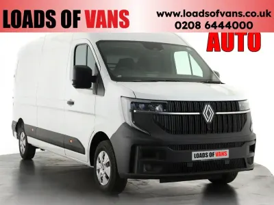 New Renault Master 148 HP (108 kW) 2026 White MPV