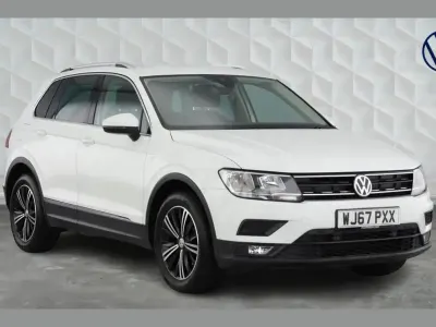 Used VW Tiguan SE 150 HP (110 kW) 2017 Pure white SUV