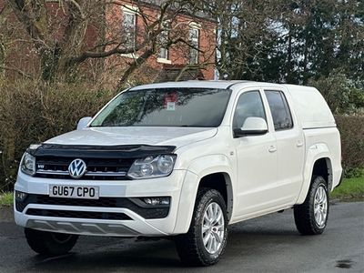 used VW Amarok 3.0 TDI V6 BlueMotion Tech Trendline Double Cab Pickup Auto 4Motion Euro 6 (s/s) 4dr