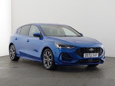 Used Ford Focus ST-Line 125 HP (91 kW) 2022 Blue Hatchback