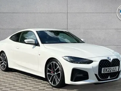 Used BMW 420 M Sport 190 HP (139 kW) 2022 White Coupe