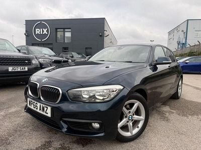Used BMW 116 Efficient Dynamics 116 HP (85 kW) 2016 Blue Hatchback