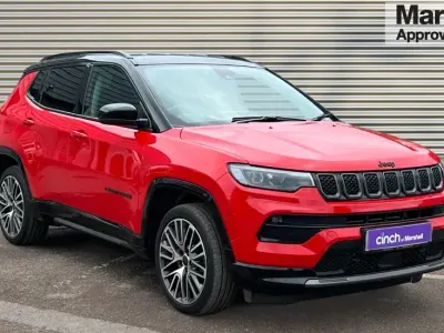 Used Jeep Compass Summit 130 HP (95 kW) 2024 Red SUV