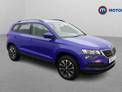 Used Skoda Karoq SE Drive 150 HP (110 kW) 2020 Blue SUV