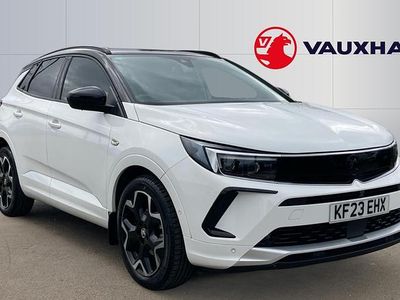 Used Vauxhall Grandland X Ultimate 131 HP (96 kW) 2023 White SUV