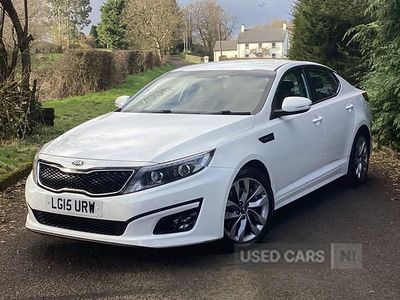 Used Kia Optima 2015 White Sedan