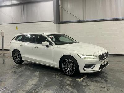 White Used 2021 Volvo V60 Inscription Estate | £19,498 (Fair price)