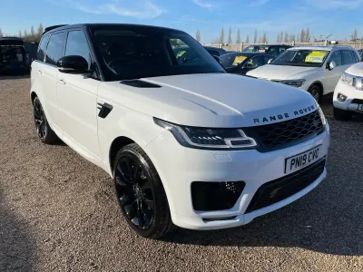 Używany Land Rover Range Rover Sport HSE 306 KM (225 kW) 2019 Biały SUV