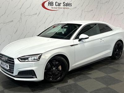 White Used 2018 Audi A5 S-Line Coupe | £19,999 (Fair price)
