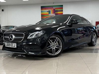 Black Used 2019 Mercedes E220 AMG line Coupe | £20,995 (Fair price)