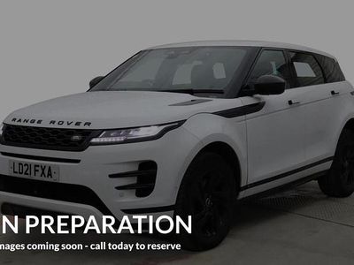 Used Land Rover Range Rover evoque R-Dynamic 163 HP (119 kW) 2021 White SUV