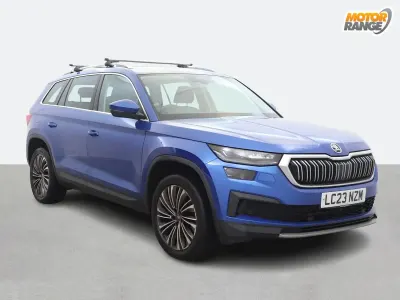 Used Skoda Kodiaq SE L Executive 150 HP (110 kW) 2023 Blue SUV