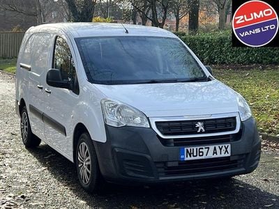 White Used 2017 Peugeot Partner S MPV | £8,500 (Expensive)
