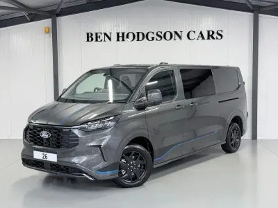 Ny Ford Transit Custom Sport 2026 Grå Van