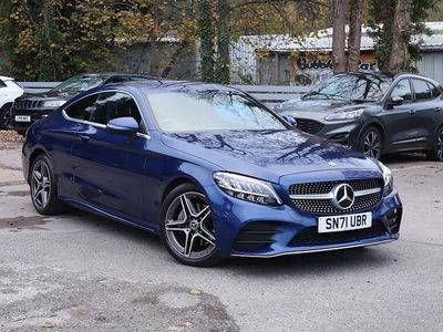 Used 2022 Mercedes C200 AMG line Coupe | £23,499 (Fair price)