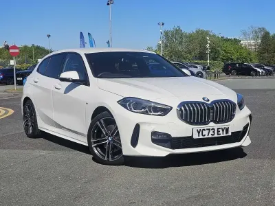 Used BMW 118 M Sport 134 HP (98 kW) 2023 White Hatchback