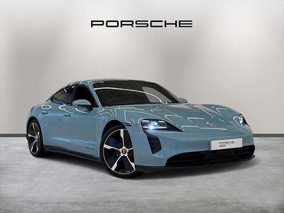 Blue Used 2020 Porsche Taycan Sedan | £42,995 (Expensive)