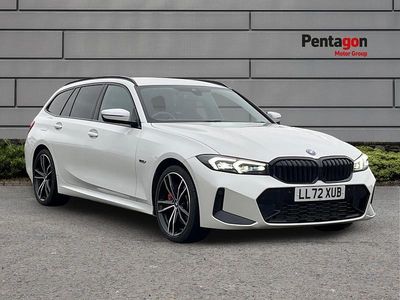 White Used 2022 BMW 330 M Sport Estate | £25,995 (A bit pricey)