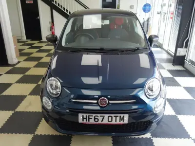 Gebraucht Fiat 500 Pop 69 PS (50 kW) 2017 Blau Kleinwagen