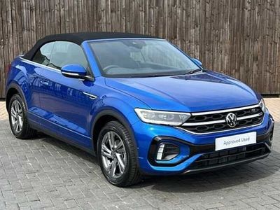 used VW T-Roc Cab Mk1 Facelift 2022 1.5TSI 150PS R-LineDSG