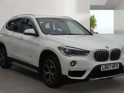 Used BMW X1 xLine 150 HP (110 kW) 2017 White SUV