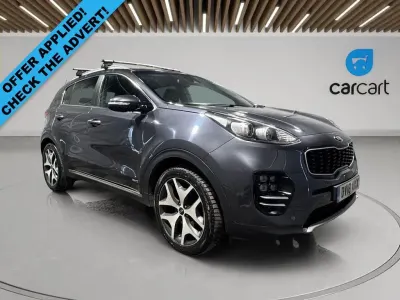 Used Kia Sportage GT-Line 177 HP (130 kW) 2018 Silver SUV