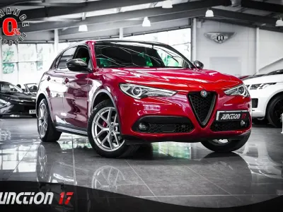 Used Alfa Romeo Stelvio 210 HP (154 kW) 2017 Red SUV