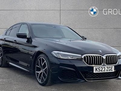 Black Used 2023 BMW 520 M Sport | £29,793 (Fair price)