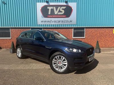 Used Jaguar F-Pace Portfolio 2017 Blue SUV