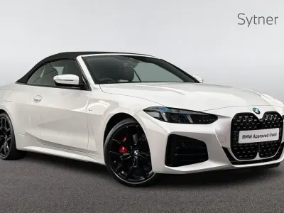 Used BMW 420 Cabriolet M Sport 181 HP (133 kW) 2026 White Cabriolet
