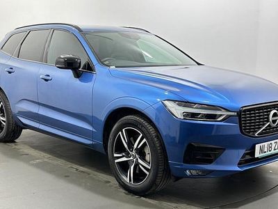 Used Volvo XC60 R-Design 250 HP (183 kW) 2018 Blue SUV