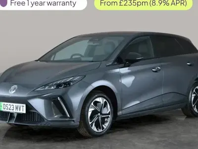 Used MG MG4 EV Trophy 150 kW (204 HP) 2023 Grey Hatchback