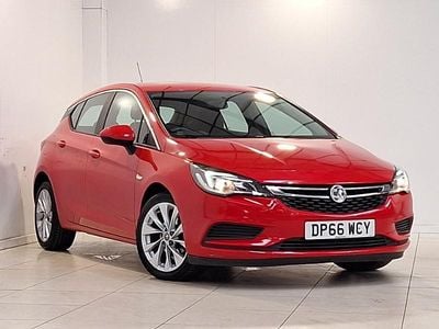 Used Vauxhall Astra Design Edition 2016 Red Hatchback