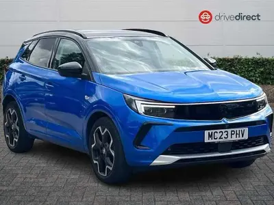 Used Vauxhall Grandland X Ultimate 130 HP (95 kW) 2023 Blue SUV