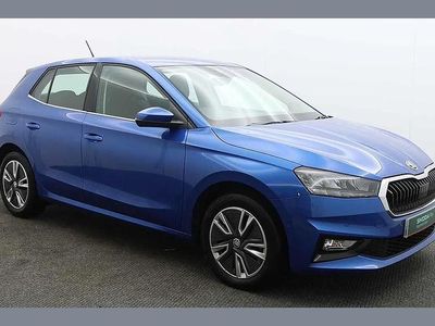 Used Skoda Fabia SE L 108 HP (79 kW) 2024 Blue Hatchback