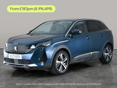 Used Peugeot 3008 Allure 225 HP (165 kW) 2021 Blue SUV