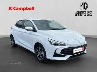Used MG MG3 Trophy 194 HP (142 kW) 2025 White Hatchback