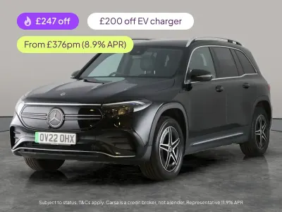 Used Mercedes EQB300 AMG line 167 kW (228 HP) 2022 Black SUV