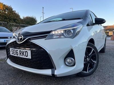 White Used 2016 Toyota Yaris Design Hatchback | £5,950 (Super price)